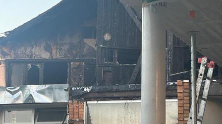 Nach dem Feuer im Scharoun-Haus