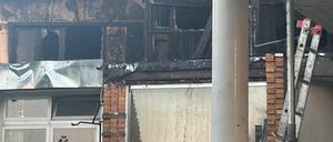Nach dem Feuer im Scharoun-Haus