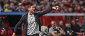 Leverkusen Trainer Xabi Alonso.