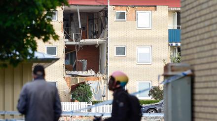 Auswirkungen der Explosion in Linköping
