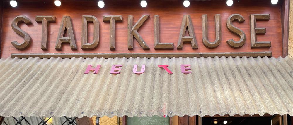 Stadtklause in Berlin muss schließen
klause0926