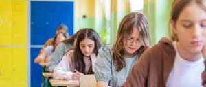 Mathe-Tests gehen eigentlich mit einer angespannten Stimmung einher – könnt man meinen. 