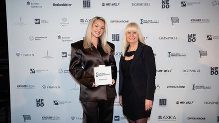 Shirin David und Iris Spranger.