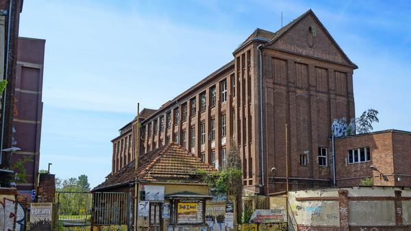 Ein Gebäude des ehemaligen Kabelwerks Köpenick.
