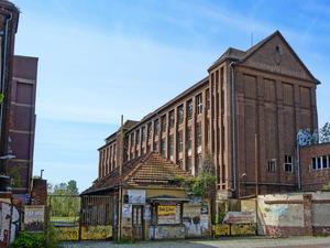Ein Gebäude des ehemaligen Kabelwerks Köpenick.