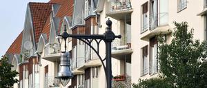 Häuser in der Charlottenburger Schloßstraße.