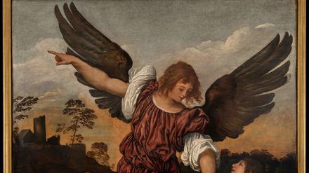 Tizians „Erzengel Raphael und Tobias“, 1508. Venedig, Galerie dell’Accademia 