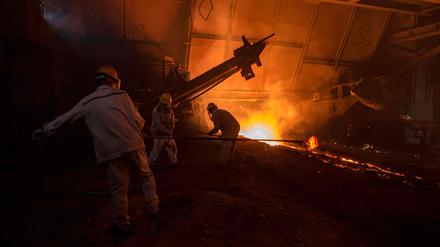 Chinas Industrie schwächelt, allerdings hat sich der Rückgang der Gewinne nun leicht abgeschwächt.