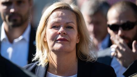 Nancy Faeser (SPD), Spitzenkandidatin für die Landtagswahl in Hessen. 