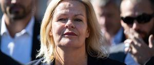 Nancy Faeser (SPD), Spitzenkandidatin für die Landtagswahl in Hessen. 