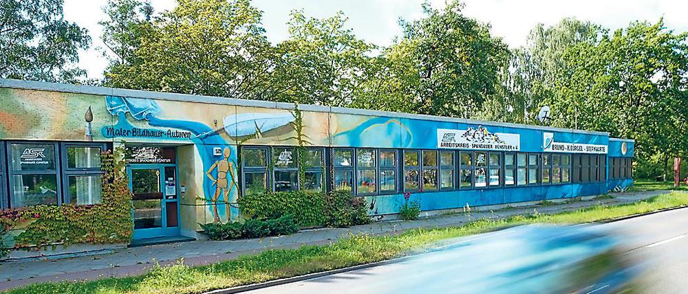 Berlin, West-Staaken in Spandau. Der ehemalige Grenzübergang Staaken. Foto: Kai-Uwe Heinrich