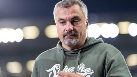Trainer Thomas Reis vom FC Schalke 04