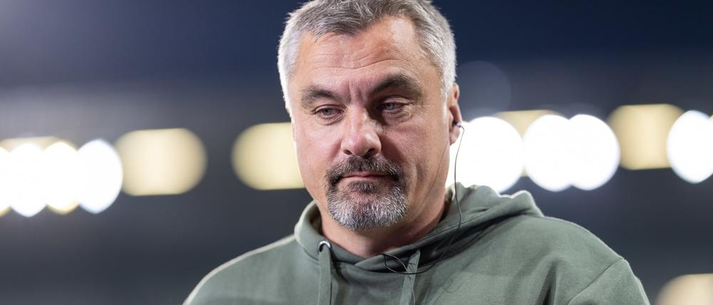 Trainer Thomas Reis vom FC Schalke 04
