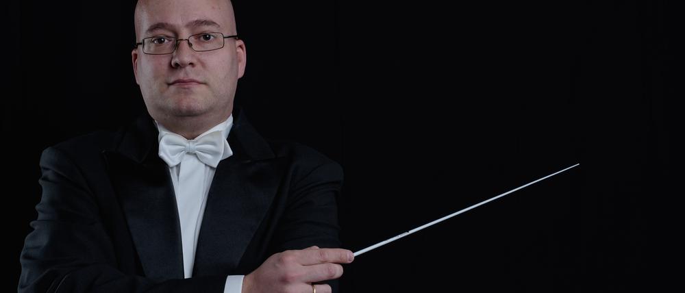 Stefan R. Kelber ist seit dem 1. September neuer Leiter der Joseph-Schmidt-Musikschule in Treptow-Köpenick - Credit: Alex B. Adler