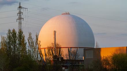Kugelgasspeicher in Dortmund.