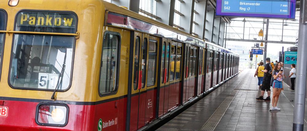 Der Vorfall ereignete sich in einer S-Bahn der Linie S85 am Berliner Ostkreuz.