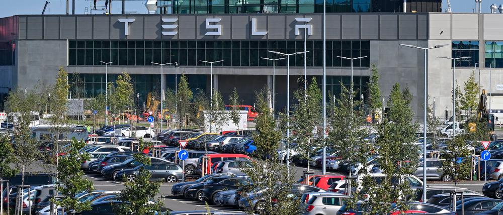 Die Tesla Gigafactory Berlin-Brandenburg.