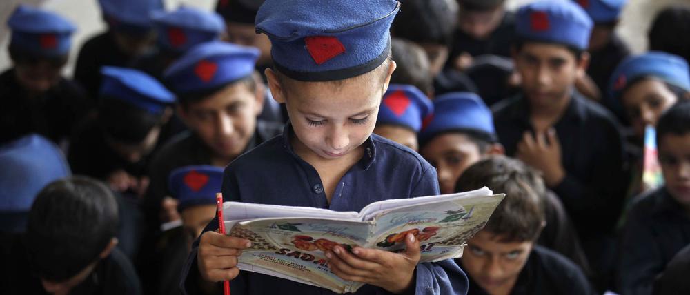 Pakistanische Schüler im Jahr 2015