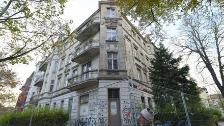 Geisterhaus Stubenrauchstraße Ecke Odenwaldstraße, Berlin-Friedenau.