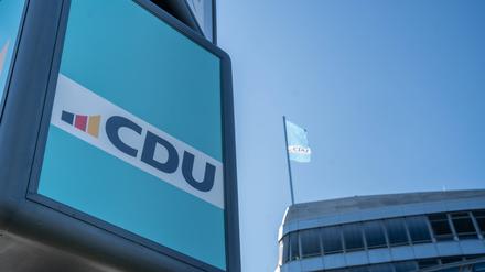 Die CDU-Parteizentrale Konrad-Adenauer-Haus in Berlin.