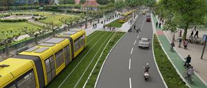 So könnte es am Mierendorffplatz aussehen