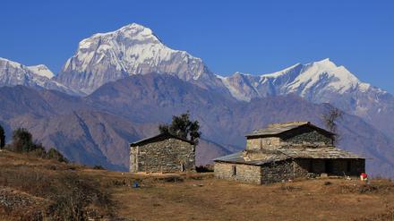 Blick auf den Dhaulagiri.