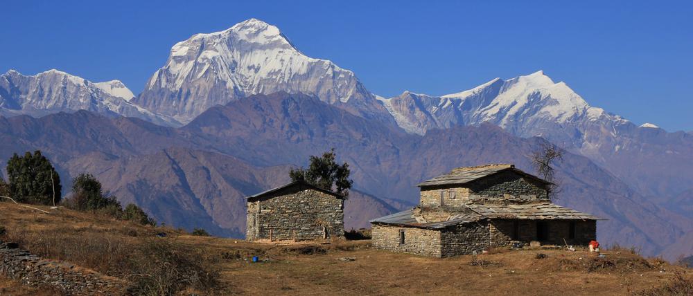 Blick auf den Dhaulagiri.