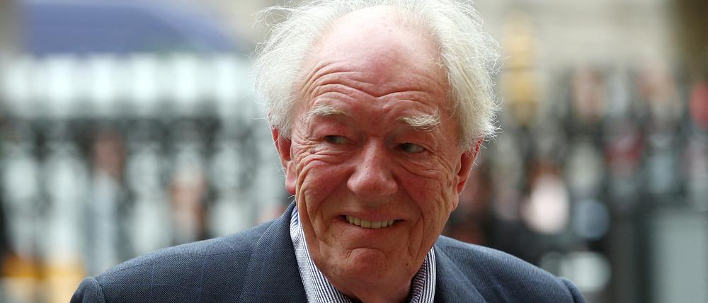 Michael Gambon bei einem Thanksgiving-Gottesdienst im Jahr 2018