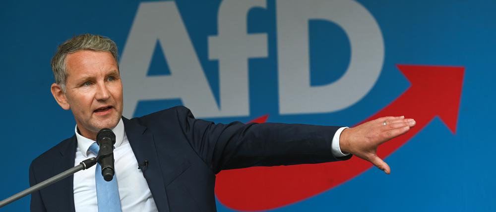 Björn Höcke, Landessprecher und Fraktionsvorsitzender der AfD in Thüringen.