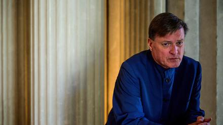 Nach der Pressekonferenz. Christian Thielemann am Tag seiner Berufung als Generaldirektor der Staatsoper im Apollosaal.