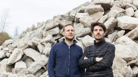 Die Neustark-Gründer Johannes Tiefenthaler (links) und Valentin Gutknecht.