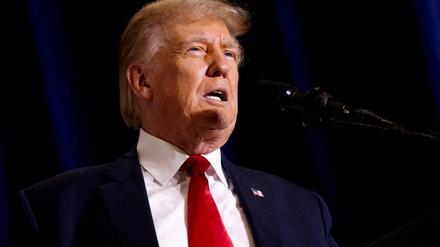 Der ehemalige US-Präsident Donald Trump