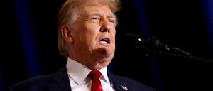 Der ehemalige US-Präsident Donald Trump