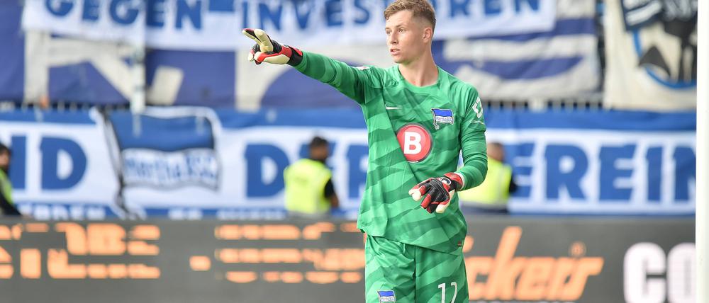 Tjark Ernst hat in dieser Saison bisher fünf Pflichtspiele für Hertha BSC bestritten.