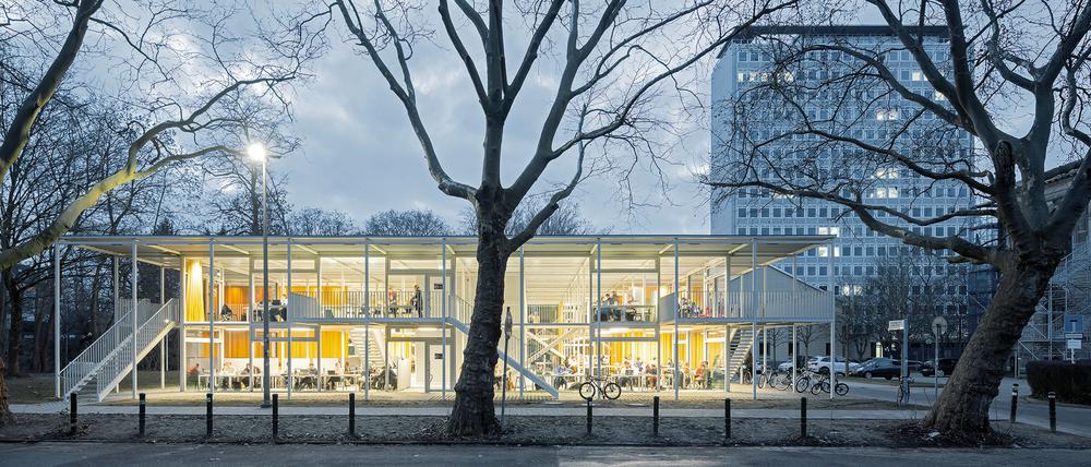 Diesjähriger Gewinner: Das Berliner Büro von Gustav Düsing und Max Hacke mit dem Braunschweiger „Studierendenhaus“ der Technischen Universität.