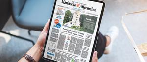 Zukunft E-Paper: Mit dem Modellprojekt Prignitz investiert die Madsack Mediengruppe seit Frühjahr 2023 aktiv in ein rein digitales Geschäftsmodell für Lokaljournalismus
