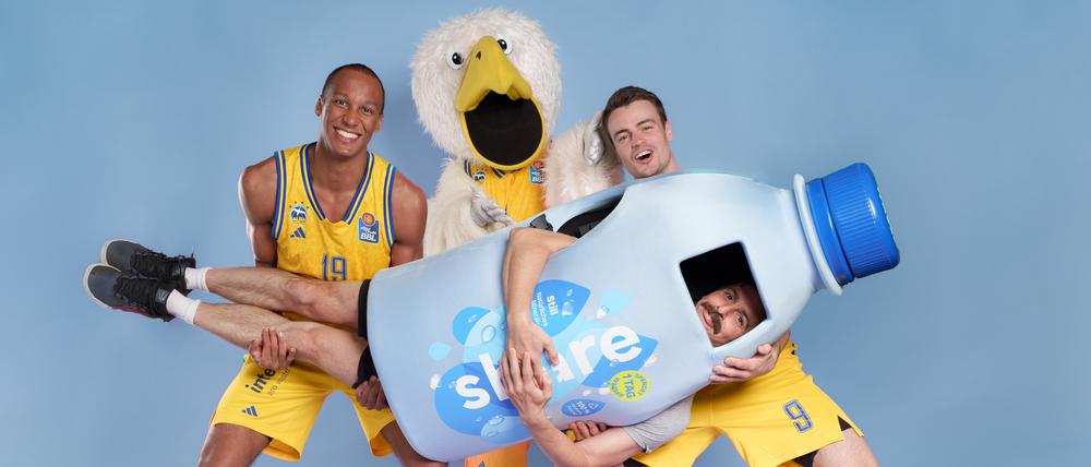 Alba Berlin geht eine Kooperation über zwei Spielzeiten mit der Marke share ein.