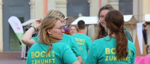 Brandenburgs Jugendliche sind laut Studie so unpolitisch wie nie. Das „Bock auf Zukunft“-Festival zeigte, dass dies nicht auf alle zutrifft.