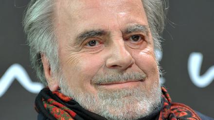 Der Schauspieler Maximilian Schell, aufgenommen bei der Veranstaltungsreihe „Burda Live“ im badischen Offenburg.
