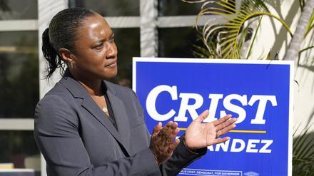 Laphonza Butler soll die Nachfolgerin der verstorbenen US-Senatorin Dianne Feinstein werden (Archivbild).