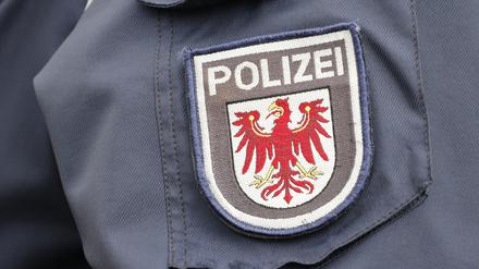 Beim Infotag der Brandenburger Polizei.