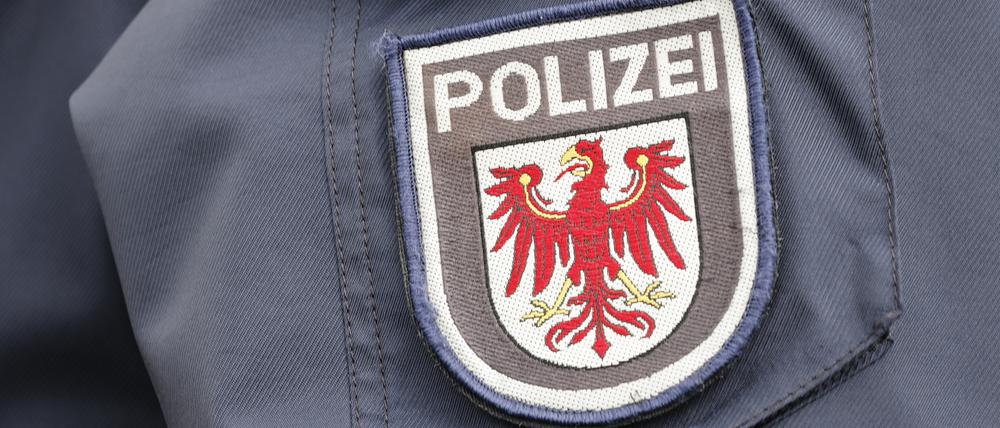 Beim Infotag der Brandenburger Polizei.