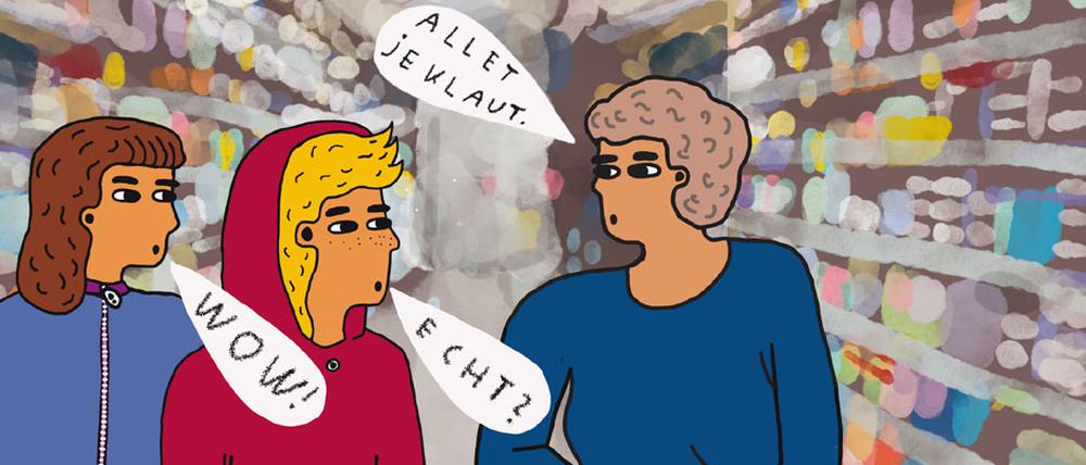 Eine Seite aus  „Seid befreit“.