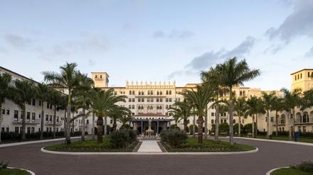 Schicke Einfahrt: das Boca Raton Resort. 