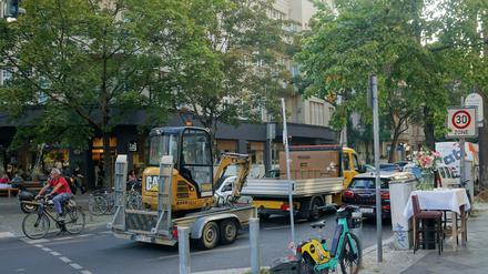 Die Xantener Straße in Wilmersdorf dient vielen Autofahrern als Schleichweg neben dem Ku’damm. 