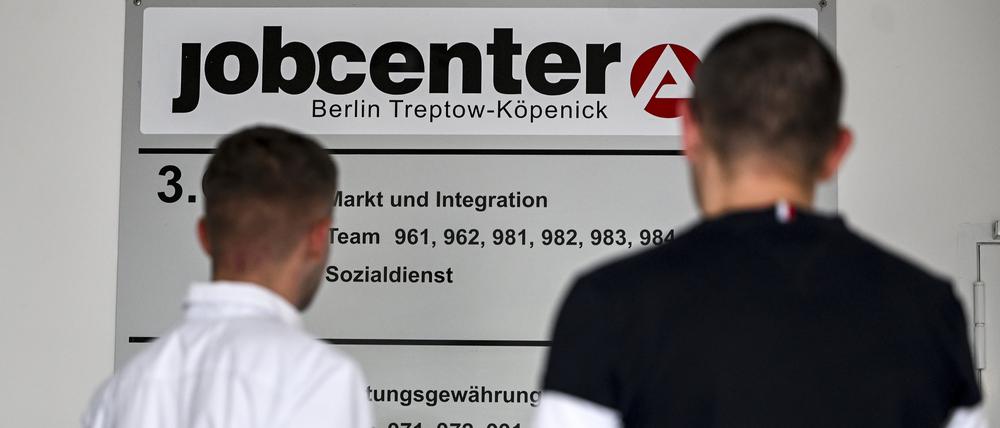 Ein Jobcenter in Berlin.