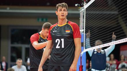 Zurzeit erhält Tobias Krick als Mittelblocker seinen Einsatz beim Nationalteam.