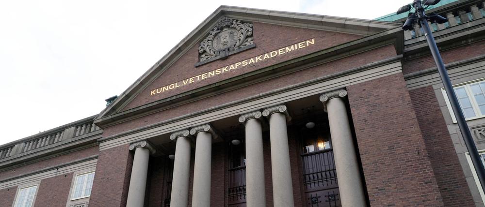 Königlich Schwedische Akademie der Wissenschaften.