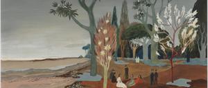 Ein surrealistisch anmutendes Bild von Tove Jansson, „Landscape“, undatiert.