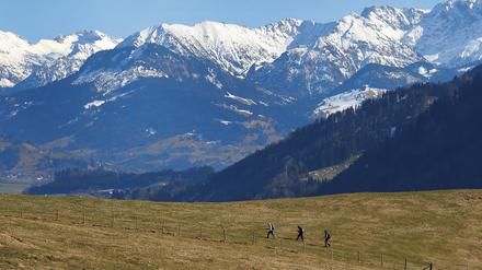 Idylle bei Immenstadt im Allgäu. In dieser Region trieben zwei Intensivtäter ihr Unwesen.